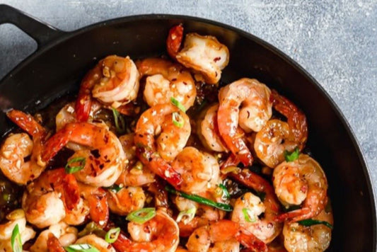 Garlic Honey Shrimp