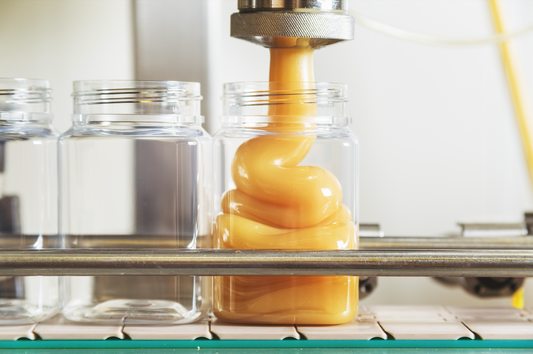 taylor pass manuka honey jar being filled