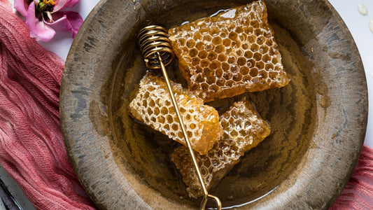 honeycomb in a bowl