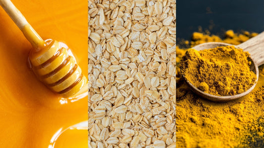 Honey, Oats and Turmeric