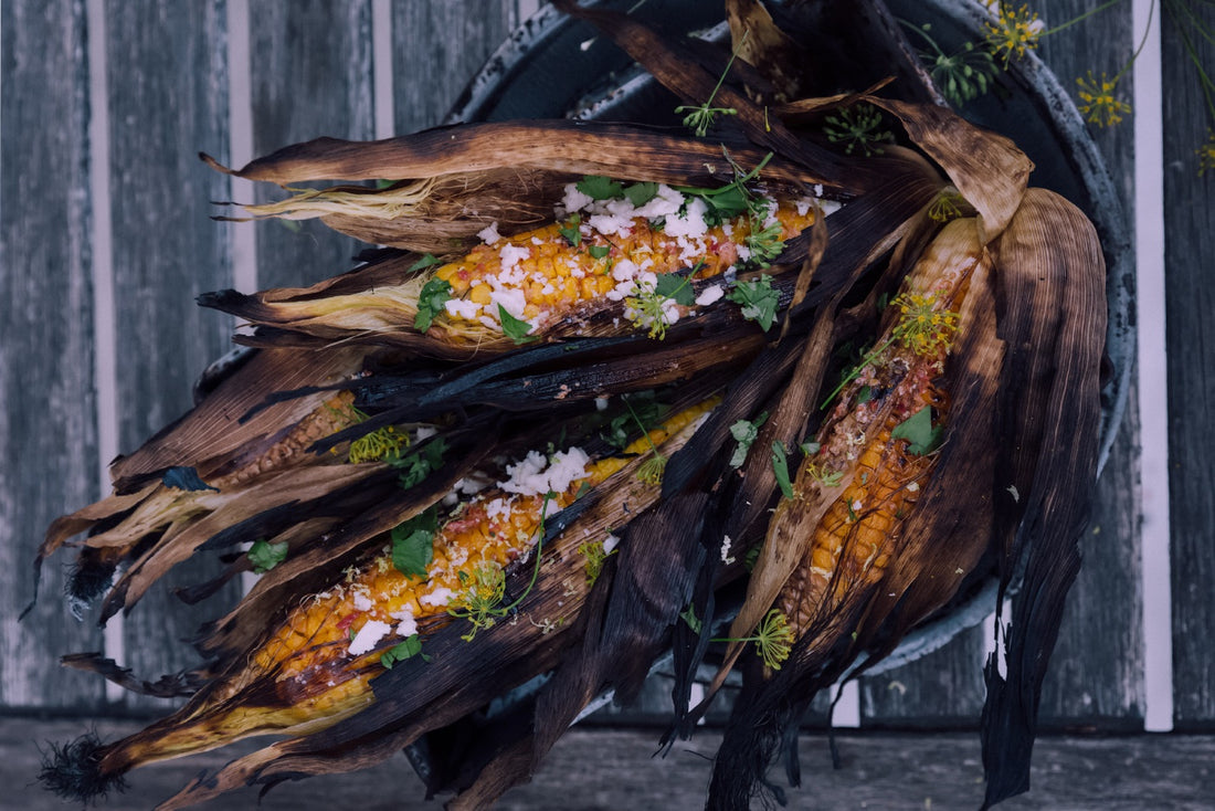 Honey-butter Grilled Corn