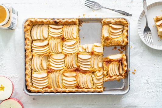 Apple Frangipane Pie