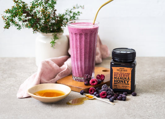 taylor pass new zealand reserve manuka honey umf fruit smoothie recipe