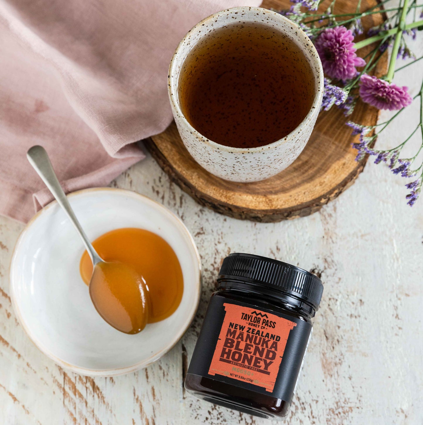Taylor Pass Honey Co New Zealand Mānuka Blend Honey 8.83oz