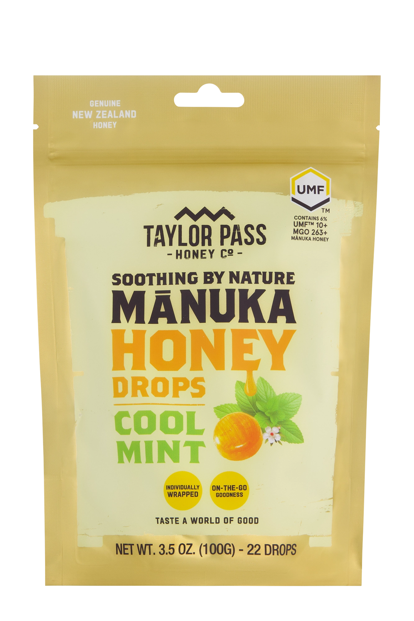 Mānuka Honey Cool Mint Drops