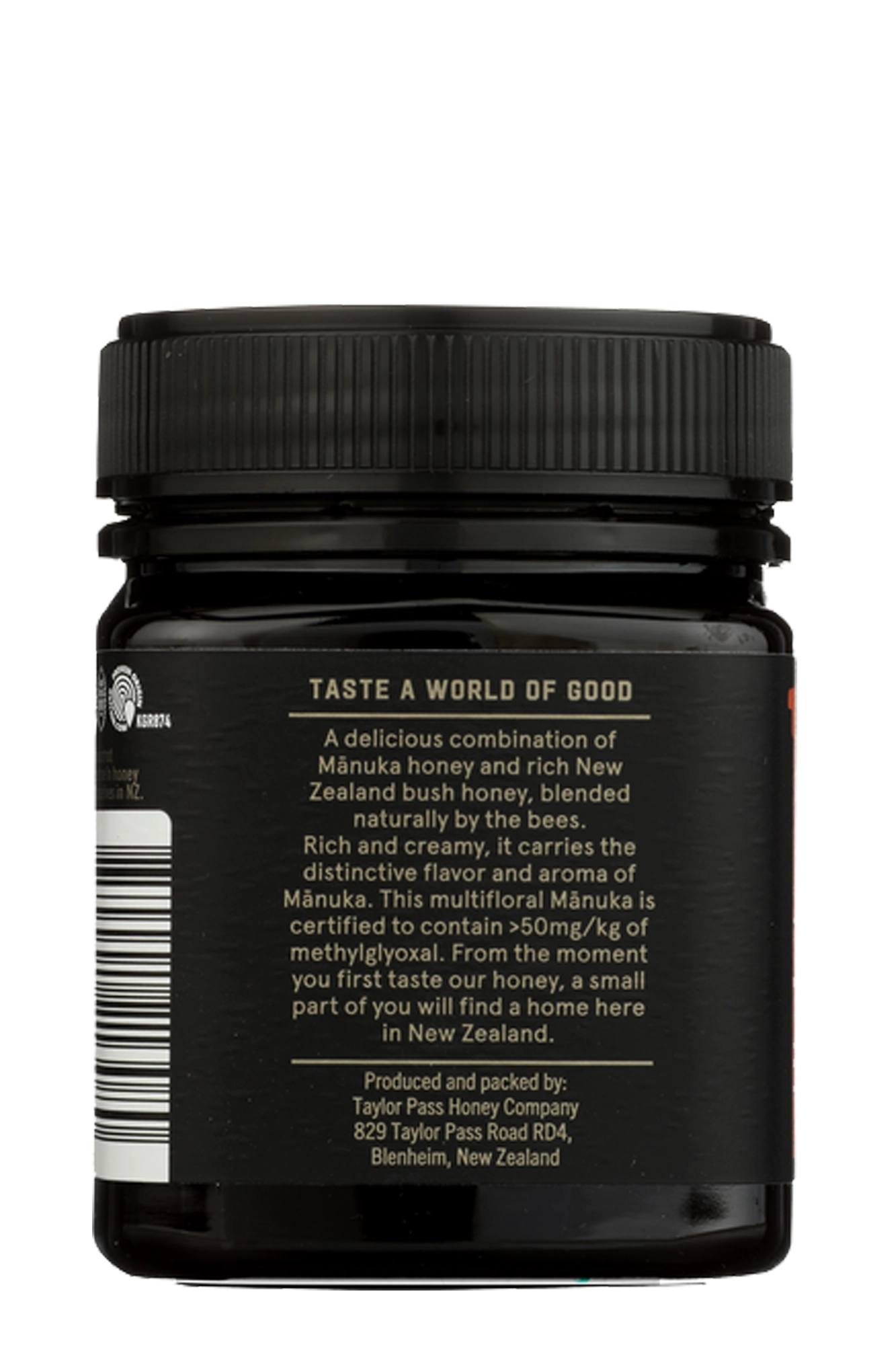 Taylor Pass Honey Co New Zealand Mānuka Blend Honey 8.83oz