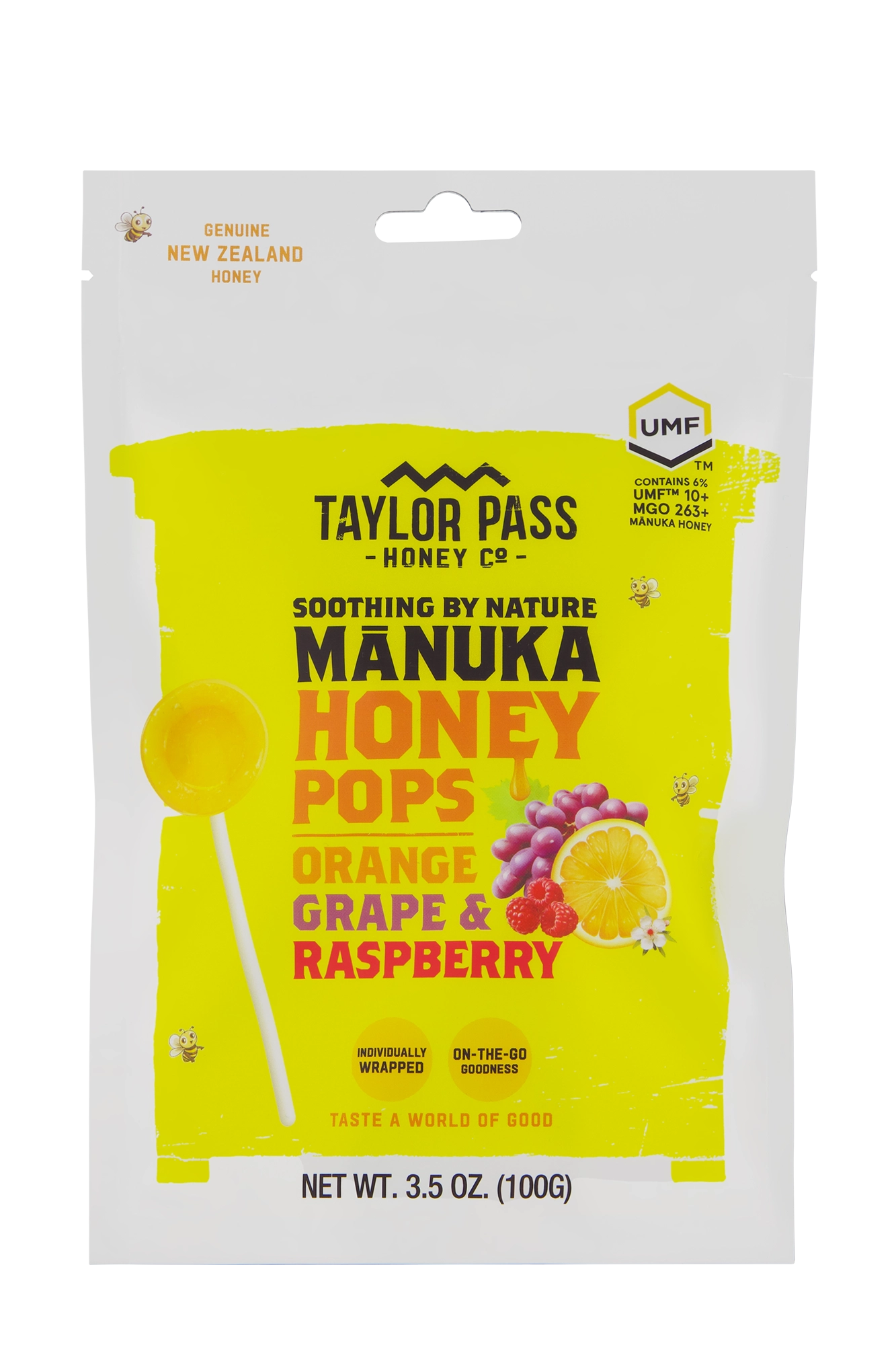 Mānuka Honey Pops