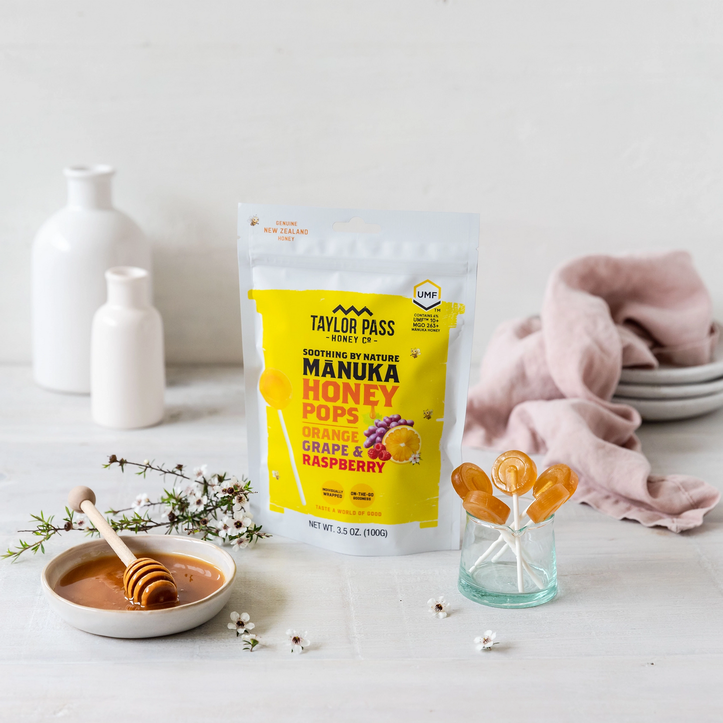 Mānuka Honey Pops