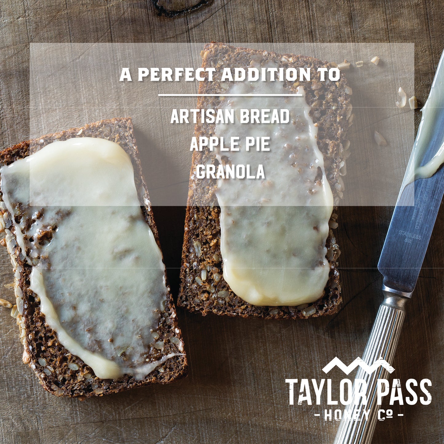 Taylor Pass Honey Co Creamed Clover Honey 1lb 1.6oz