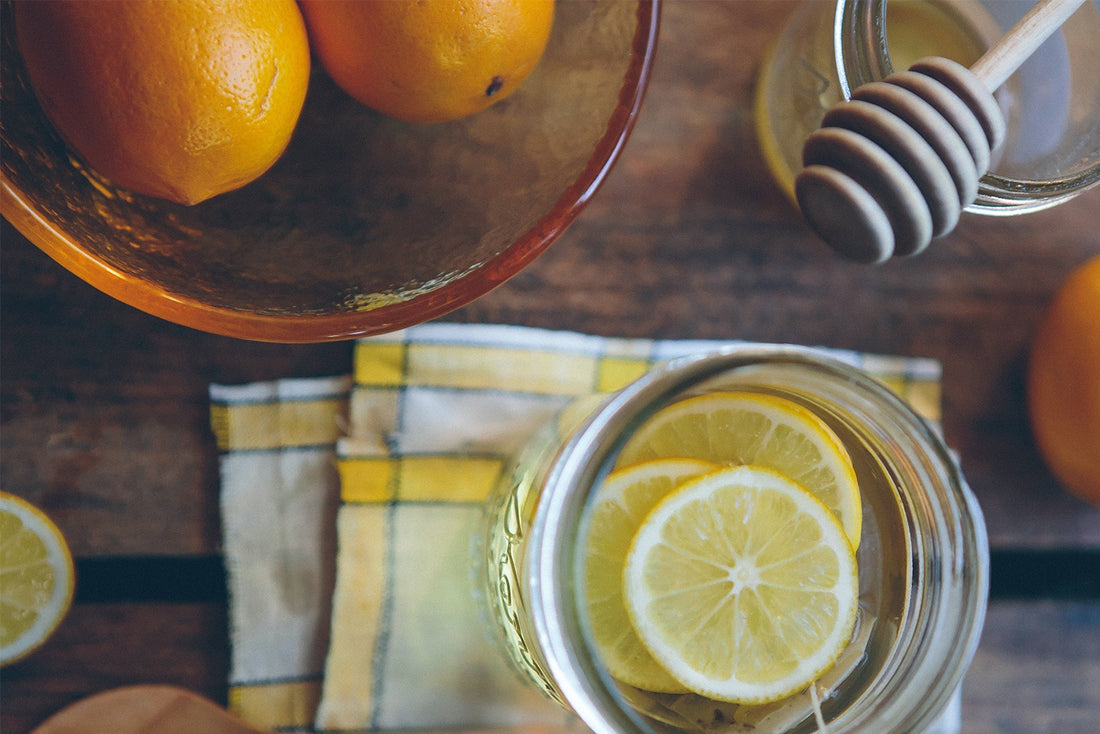 Homemade Manuka Honey and Lemon Syrup