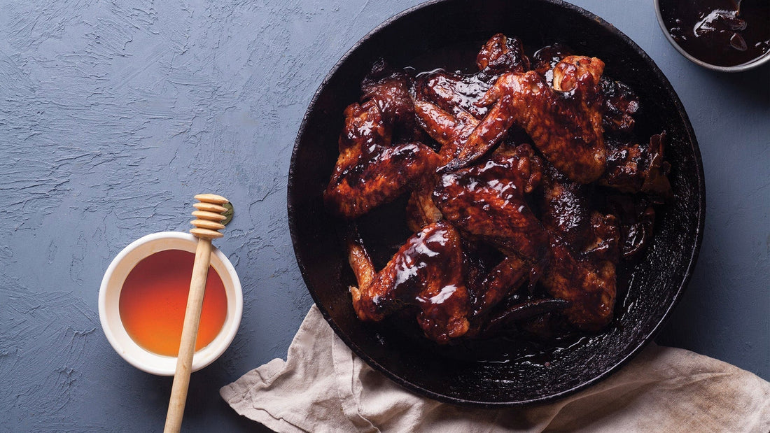 Honey BBQ Chicken Wings 