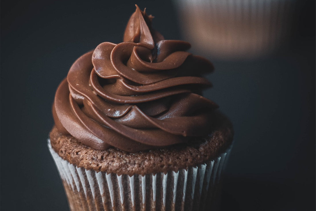 Chocolate cupcake with frosting