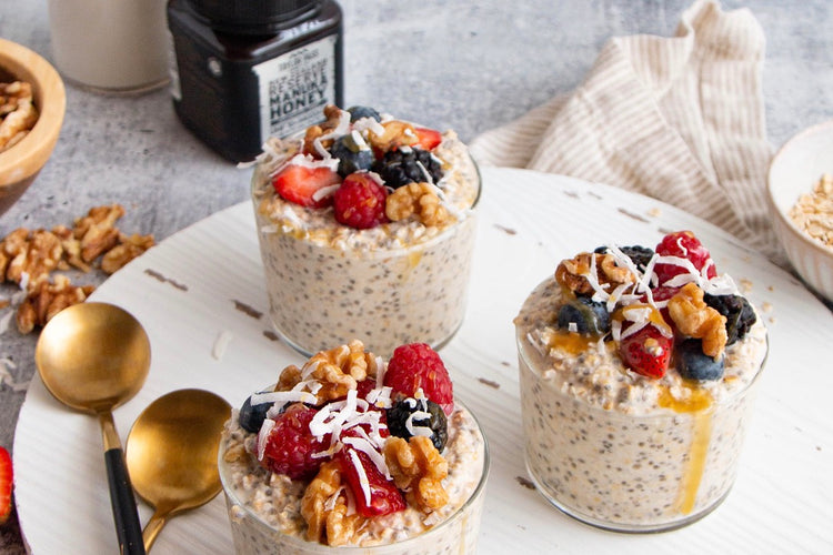 Quick & Easy Overnight Oats | Taylor Pass Honey Co