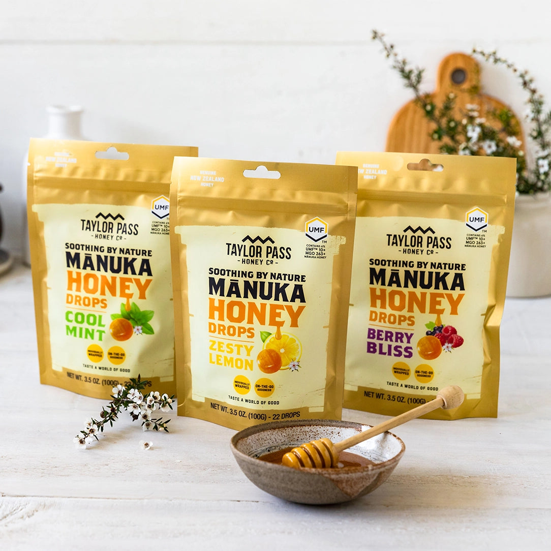 Mānuka Honey Cool Mint Drops