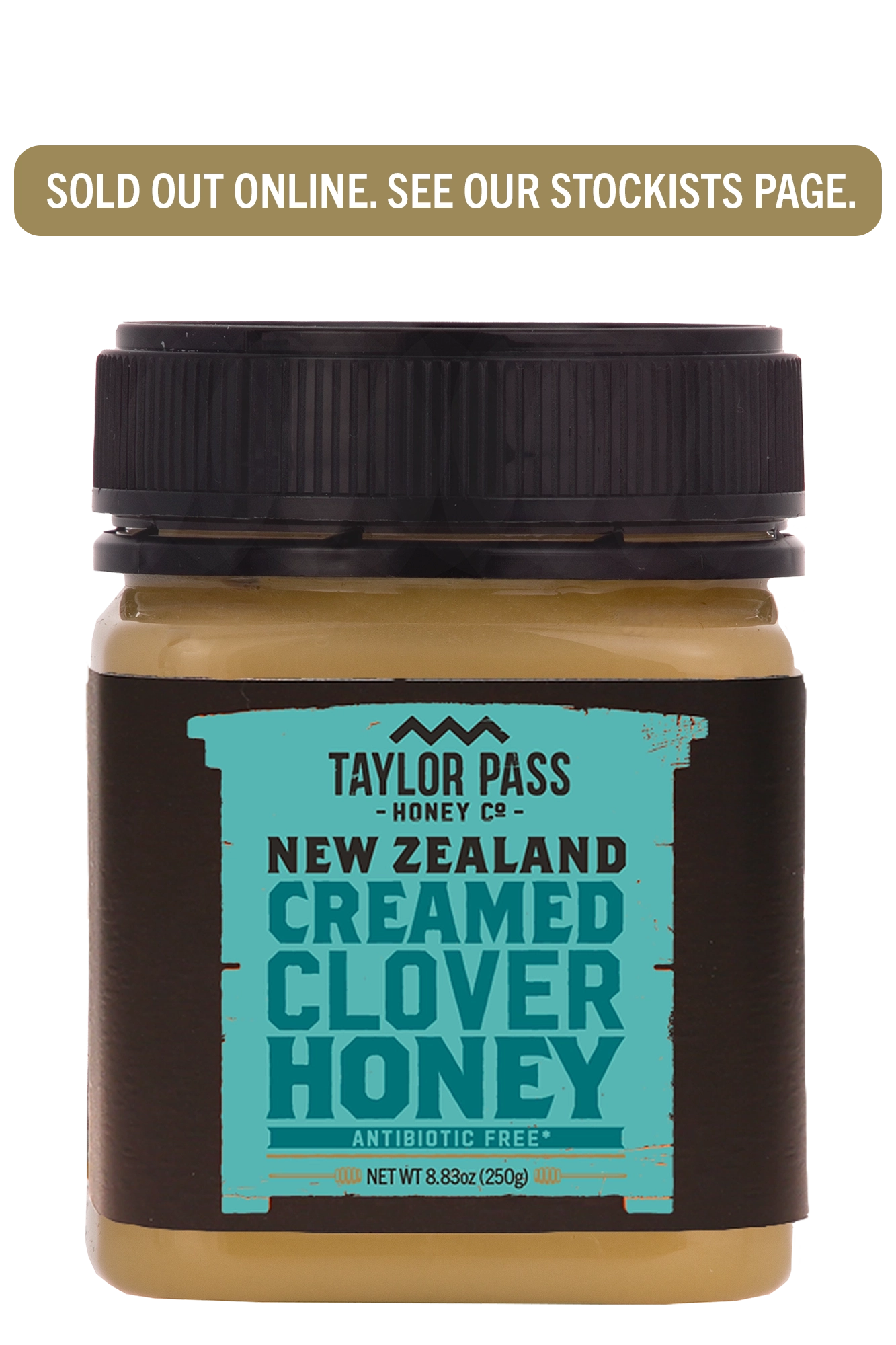 Taylor Pass Honey Co Creamed Clover Honey 8.83oz