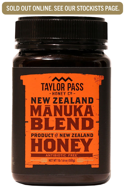 Taylor Pass Honey Co Mānuka Blend Honey 1lb 1.6oz