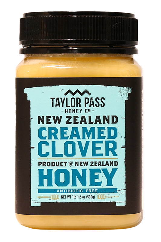 Taylor Pass Honey Co Creamed Clover Honey 1lb 1.6oz