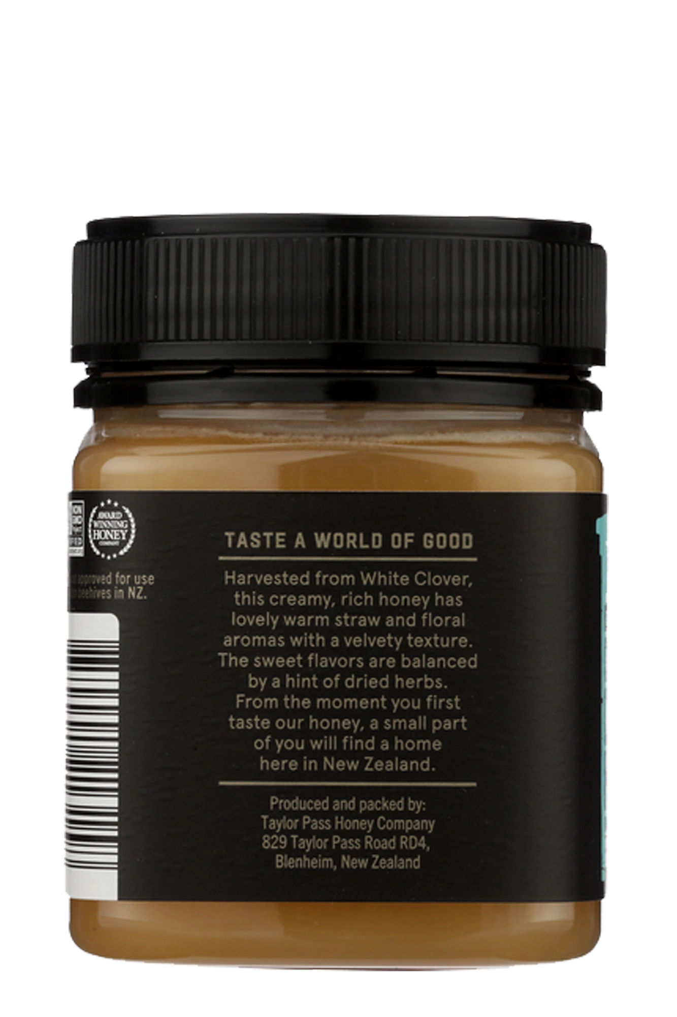 Taylor Pass Honey Co Creamed Clover Honey 8.83oz