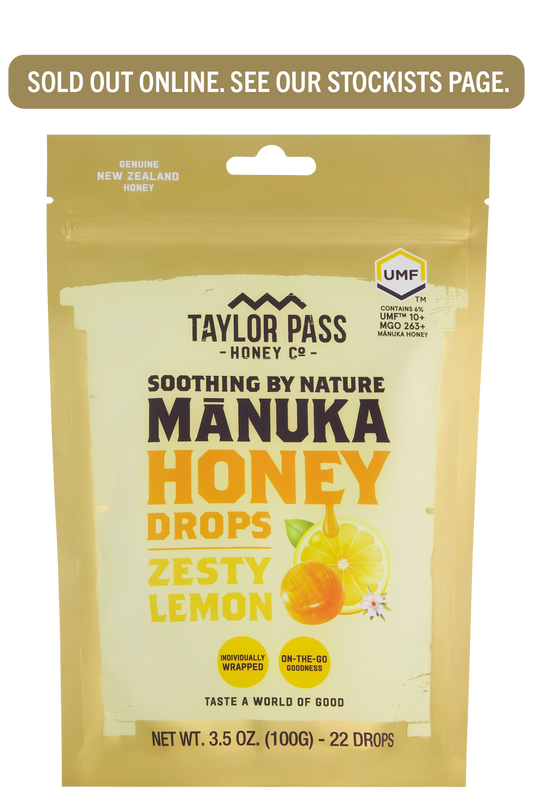 Mānuka Honey Zesty Lemon Drops