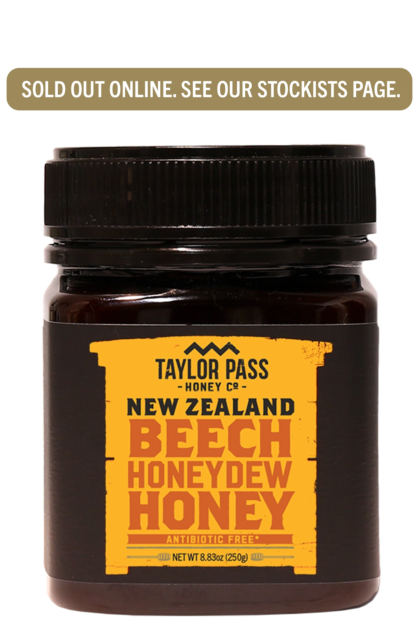 Taylor Pass Honey Co Beech Tree Honeydew Honey 8.83oz