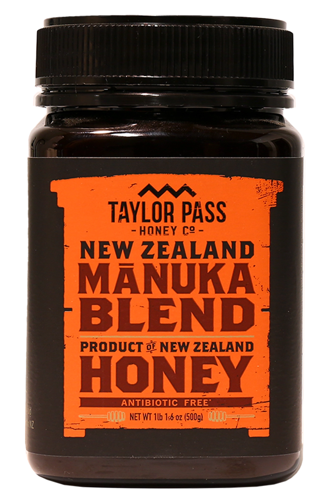 Taylor Pass Honey Co Mānuka Blend Honey 1lb 1.6oz