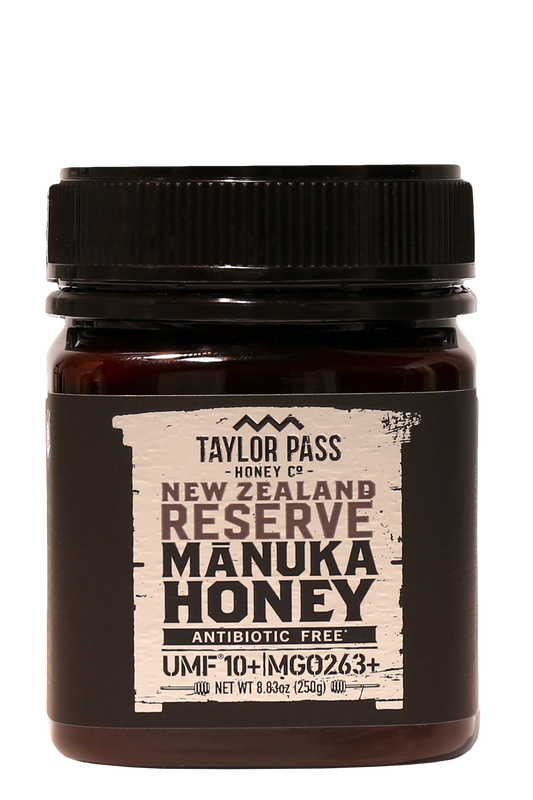 Taylor Pass Honey Co Reserve Mānuka Honey UMF 10+ MGO263+ 8.83oz