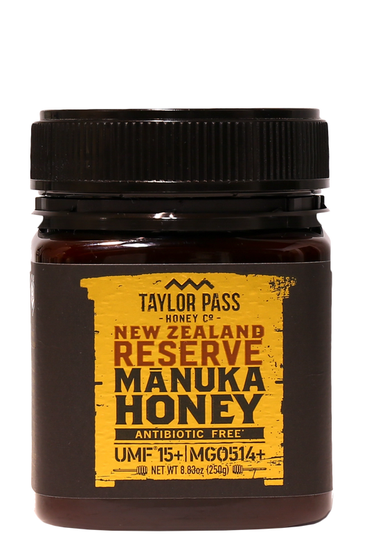 Taylor Pass Honey Co Reserve Mānuka Honey UMF 15+ MGO514+ 8.83oz