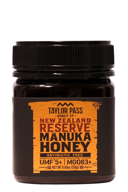 Taylor Pass Honey Co Reserve Mānuka Honey UMF 05+ MGO83+ 8.83oz